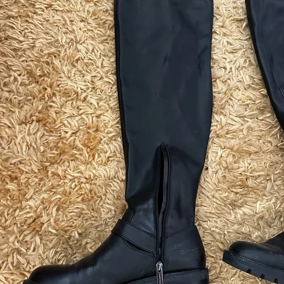 Vince Camuto Black Over the Knee Boots - Picture 3 of 3